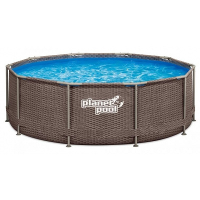Planet Pool Bazén CF FRAME ratan - 366 x 99 cm
