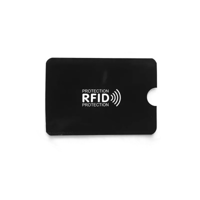 Bezpečnostní pouzdro na platební karty - RFID blocker black
