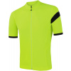 SENSOR CYKLO COOLMAX CLASSIC pánský dres kr.rukáv celozip neon yellow - L