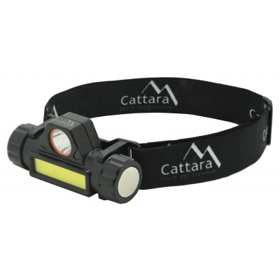 LED čelovka Cattara 120lm nabíjecí 13126