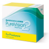 Bausch & Lomb PureVision 2 for Presbyopia (6 čoček) - Dioptrie: -6.75, Zakřivení: 8.6, Adice: HIGH, Dominance: nelze zvolit, Průměr: 14.0