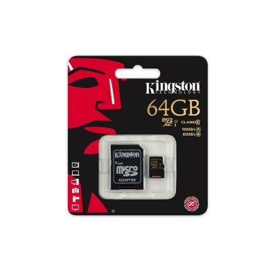 64GB micro SDXC karta Kingston class 10 UHS-I