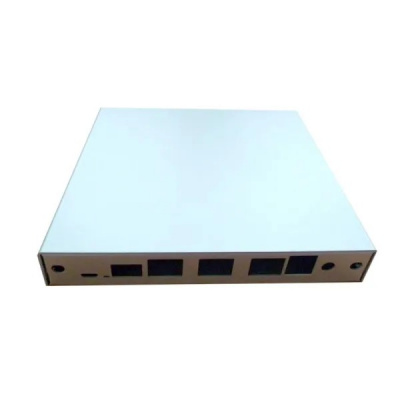 Montážní krabice PC Engines pro APU.6 (3x LAN, 1x SFP, 2x SMA, USB) - Stříbrná; case1d6u