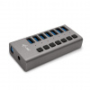 i-tec USB 3.0 Charging HUB 7port + Power Adapter 36W (U3CHARGEHUB7)