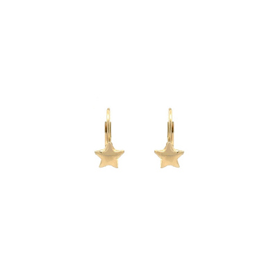 Beny Jewellery Zlaté Náušnice Hvězdy 7122382