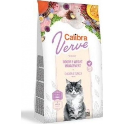 Calibra Cat Verve GF Indoor&Weight Chicken 750g