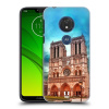Pouzdro na mobil Motorola Moto G7 Play - HEAD CASE - historická místa katedrála Notre Dame (Obal, kryt pro mobil Motorola Moto G7 Play památky Chrám Matky Boží)