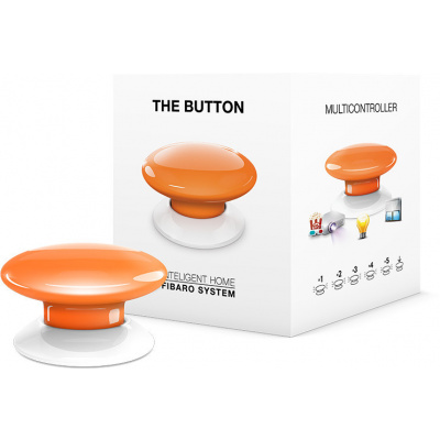 FIBARO The Button | FGPB-101-8 ZW5 | Orange