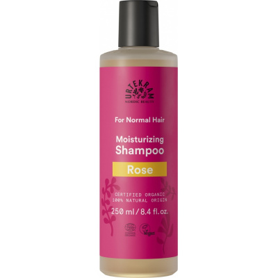 Urtekram Šampón růžový na normální vlasy BIO 250ml