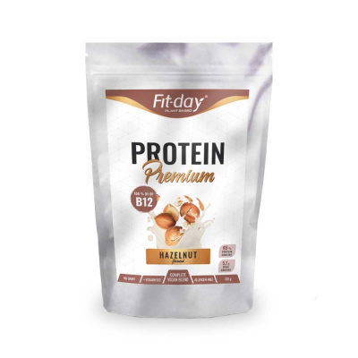Fit-day Protein Premium Gramáž: 135 g, Příchuť: Lískový oříšek