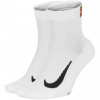 Ponožky Nike court ankle bílá (2 páry) 47/50