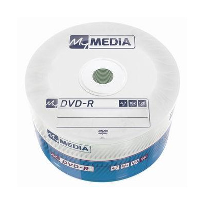 MyMedia DVD-R bez možnosti potisku 69200 4.7GB 16x wrap 50-pack
