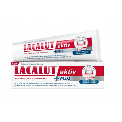 Lacalut Aktiv Plus zubní pasta 75ml