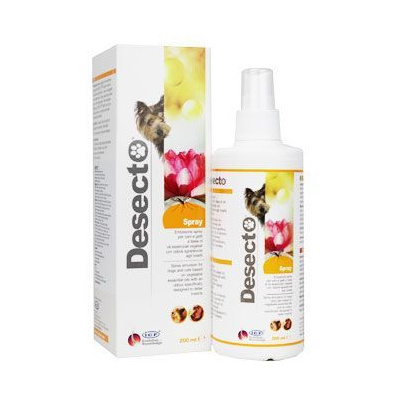 ICF, Industria Chimica Fine s.r.i. Desecto repelentní spray pro psy a kočky 200ml