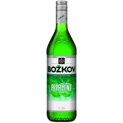 Peprmint Božkov 19% 1 l (holá láhev)