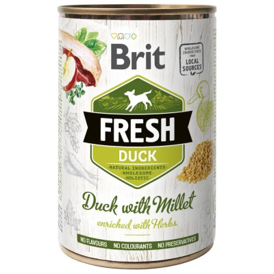Brit Fresh Duck with Millet 400 g