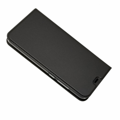 JustKing pouzdro se stojánkem a kapsou na karty pro Xiaomi Mi A2 Lite - černé - možnost vrátit zboží ZDARMA do 30ti dní