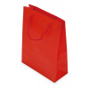 Dárková taška PVC červená 18x24x7,5 cm