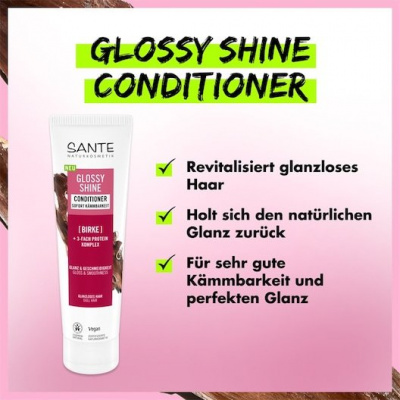 Sante Naturkosmetik Péče o vlasy Conditioner Glossy Shine Conditioner 150 ml