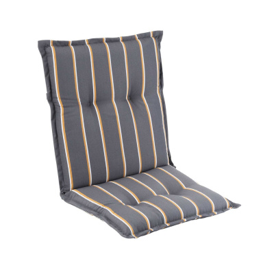 Blumfeldt Prato, čalouněná podložka, podložka na židli, podložka na nižší polohovací křeslo, na zahradní židli, polyester, 50 x 100 x 8 cm, 1x čalounění (CPT10_10296547_)