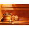 WEBLUX Fototapeta plátno Wellness und Spa in der Sauna - 67860157 Wellness und Spa v sauně, 160 x 116 cm