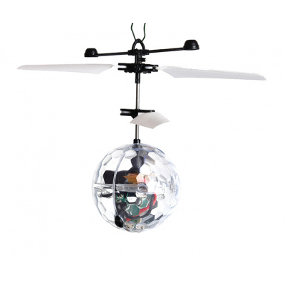 Mac Toys Levitující planetka koule magická vrtulníková ovládání dlaní LED Světlo