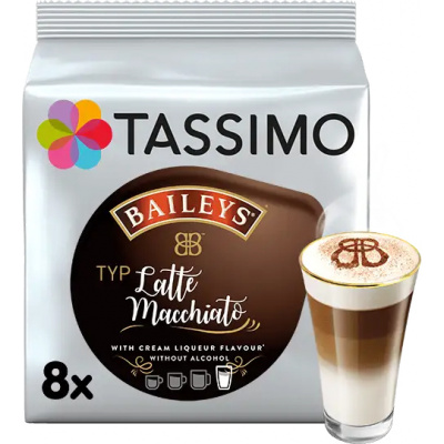 Tassimo Baileys Latte Macchiato, 8 porcí