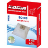 KOMA EC10S - Sada 25 ks sáčků do vysavače ECG VP 2141S, VP 2122S