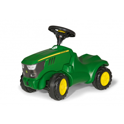 Odrážedlo John Deere (R13207) (Odstrkovadlo Rolly Toys Minitrac John Deere má úložný prostor pod kapotou, tichá kola a funkční klakson.)