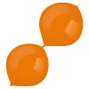 Amscan Balónky latexové spojovací dekoratérské pastelové oranžové 30 cm 50 ks