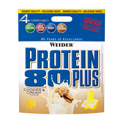 Weider, Protein 80 Plus, 2000 g Varianta: Vanilka