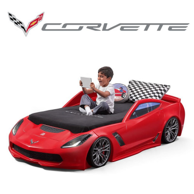 STEP2 Dětská postel auto Corvette