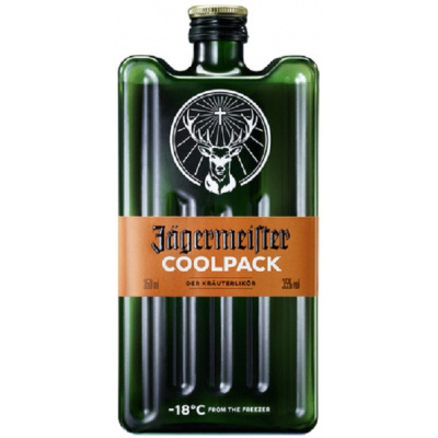 Jägermeister Coolpack 35% 0,35l (holá láhev)
