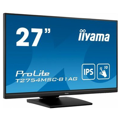 27 IIYAMA ProLite T2754MSC-B1AG / IPS / 1920 x 1080 / 16:9 / 4 ms / 300 cd / 1000:1 / VGA+HDMI / USB / Repro / Dotyk (T2754MSC-B1AG)