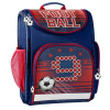 Paso Luxusní školní batoh aktovka červená Fotbal i pro prvňáčky
