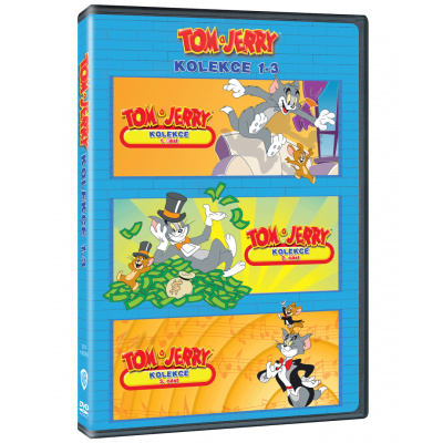 Tom a Jerry (Kolekce, 3x DVD, 37 epizod) (Kolekce - 37 epizod)