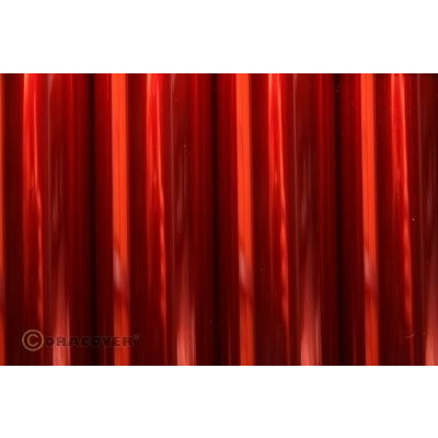 Oracover ORALIGHT 2m Transparentní červená (29)