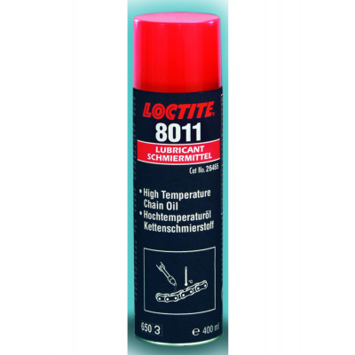 LOCTITE LB 8011 sprej 400 ml LOCTITE olej ve spreji, pro mazání řetězů, použití při vysokých teplotách