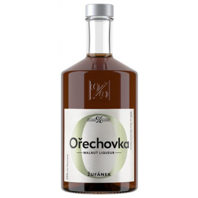 Žufánek Ořechovka 35% 0,5 l (holá láhev)