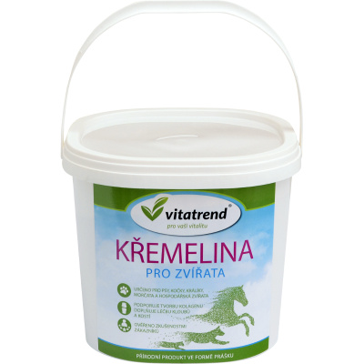 SLEVA Křemelina Vitatrend pro zvířata 1,2 kg