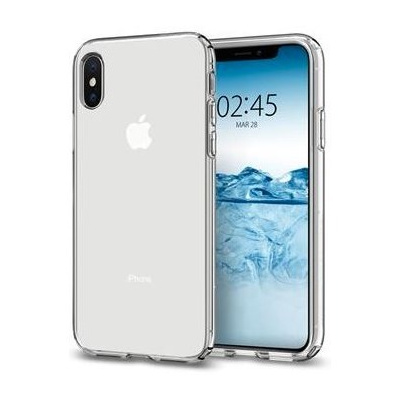 Pouzdro SPIGEN Liquid Crystal Apple iPhone XS/X čiré (063CS25110)