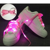 Svítící LED tkaničky do bot Růžové