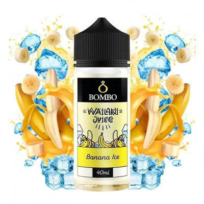 Bombo Shake & Vape Wailani Juice - Banana Ice 40ml Banán, Chladivá složka (ICE)