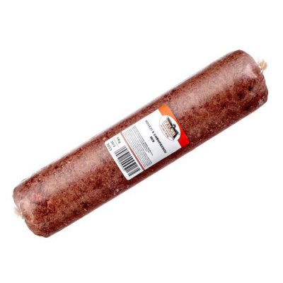 SOKOL FALCO Mražené hovězí s chrupavkou MIX salám 1kg, BARF