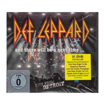 2CD/DVD Def Leppard: And There Will Be A Next Time... Live From Detroit