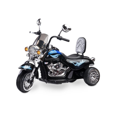 Elektrická motorka dětská Toyz Rebel black (Dětská elektrická motorka Toyz)