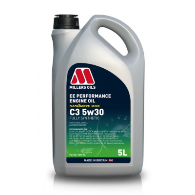 MILLERS OILS EE PERFORMANCE C3 5w30, plně syntetický, 5 l