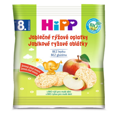 HiPP BIO Jablečné rýžové oplatky
