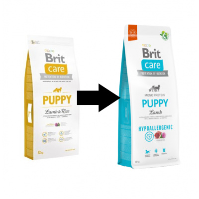 BRIT CARE PUPPY LAMB & RICE 12kg