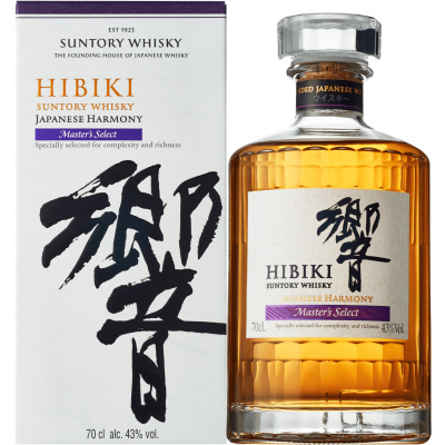 Suntory Hibiki Japanese Harmony Master's Select 43% 0,7l (karton)